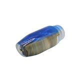 Señuelo para pesca deportiva y señuelo de troleo Crampton Baits. Modelo Plunger en color Azul y concha crema. Marea Alta (mareaalta.mx) único distribuidor de Crampton Baits en México.