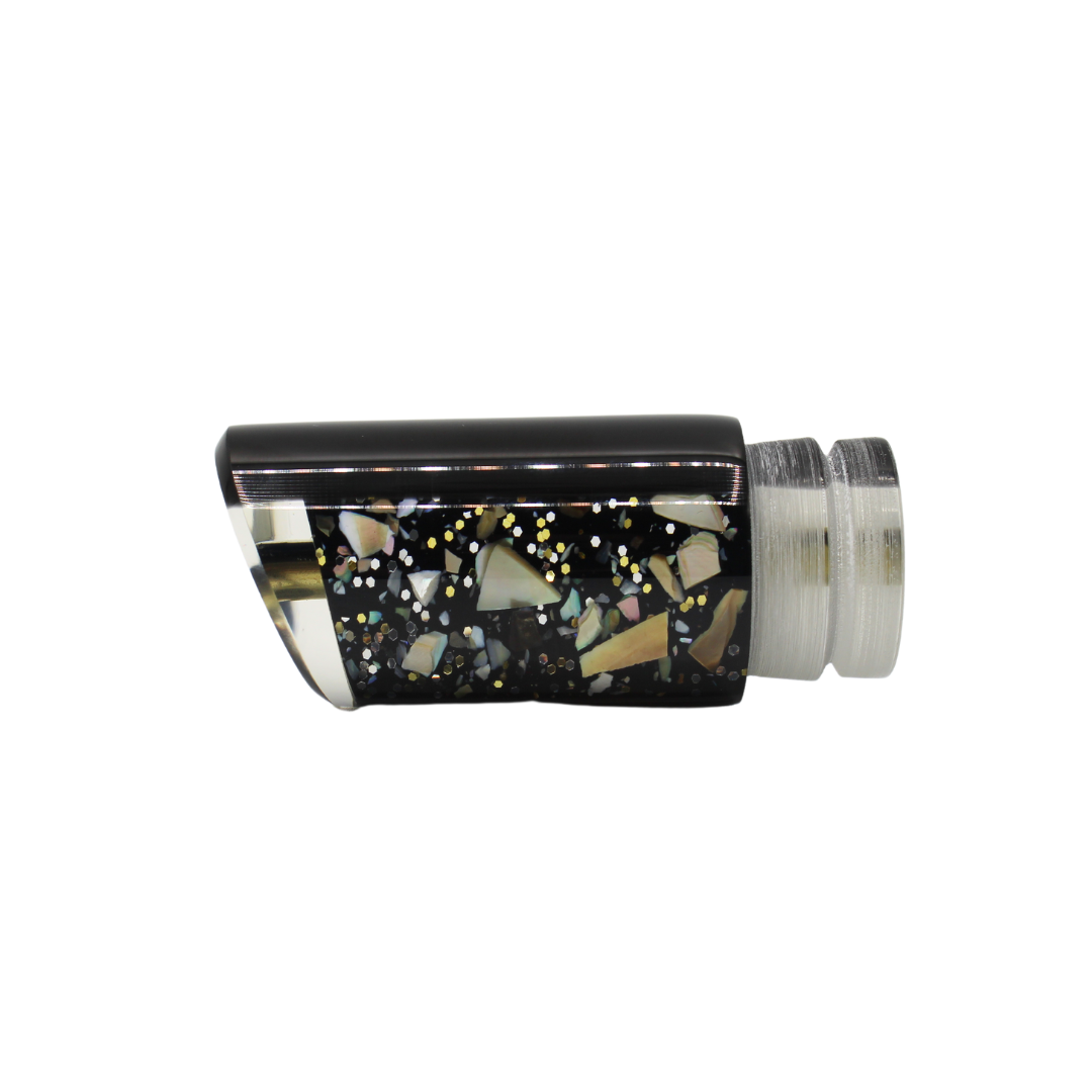 Señuelo para pesca deportiva y señuelo de troleo Crampton Baits. Modelo Quarter Toner en color Salt & Pepper. Marea Alta (mareaalta.mx) único distribuidor de Crampton Baits en México.