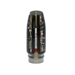 Señuelo para pesca deportiva y señuelo de troleo Crampton Baits. Modelo Plunger en color Salt & Pepper. Marea Alta (mareaalta.mx) único distribuidor de Crampton Baits en México.